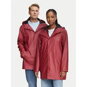 Hunter Dežna jakna Raincoat HARU0003242 Bordo rdeča Regular Fit
