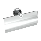 Držac papirnatih rucnika Basic V, zidni s poklopcem, 26 cm