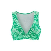 VENICE BEACH Bikini zgornji del zelena/off-bela