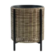 Homestar Sadilnik s stojalom D39xV45 cm svetlo rjav