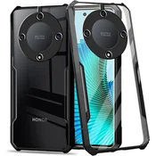Overboard Ovitek za Honor Magic 6 Lite 5G, hibridni z zaščito pred padci, črn