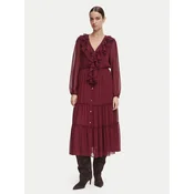 Morgan Vsakodnevna obleka 261-ROMANCE Bordo rdeča Regular Fit