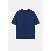 Trendyol Muška majica Tmnss22Ts0318, Teget