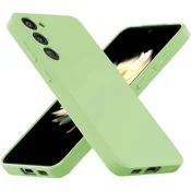 GS Ovitek za Samsung Galaxy S23 5G, Silikonski Lite, zelen
