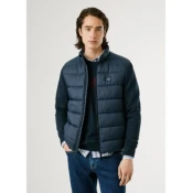 Pepe Jeans za moške. PM4027189 Temni jopič iz mornariške bluze (XXL), Priložnostno, Poliamid, Mornarica