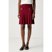 Guess Mini krilo W6YD21 Z0971 Bordo rdeča Regular Fit