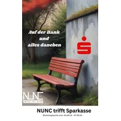 Auf der Bank und alles daneben