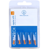 Curaprox Regular Refill CPS zamjenske meduzubne stožaste cetkice u blisteru 5 kom CPS 14 Orange 1,5 - 5,0 mm