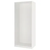 PAX Okvir garderobne omare, bela, 100x58x236 cm