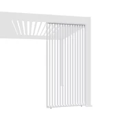 Vertikalna lamelna stranica 1.23m, Bela