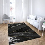 Conceptum Hypnose Tepih Cg38, Pravougaoni, 100x180 cm, Crni