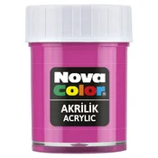 Nova Color Slikanje - Akrilne Boje 30g - Roze - 540296