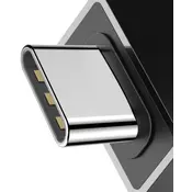BASEUS CATJQ-B01 adapter tip-C in USB-A (f), črn