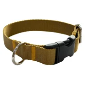 Ovratnica za psa 2 cm z nastavljivo zaponko, zlato zapenjanje Ovratnica za psa 2 cm z nastavljivo zaponko, zlato zapenjanje XL: 50-75 cm