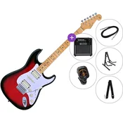 SX SST57+ /HSH SET 2 2-Tone Sunburst Električna kitara