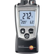 TESTO TESTO TESTO 810 INFRARDEČI termometer, IR-termometer, OPTIKA6/1 ZRAK: -10 DO +50 °C/IR -3