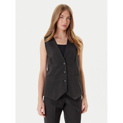 MAX&Co. Telovnik za obleko Colour 2526156022200 Rjava Regular Fit