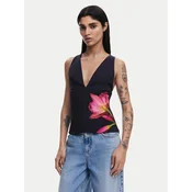 Desigual Bluza 25SWBW09 Črna Regular Fit