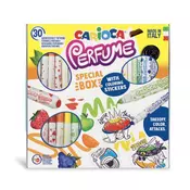 Flomasteri pecati PARFUME sa stikerima 1/30 Carioca