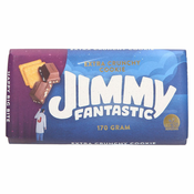 MLEČNA ČOKOLADA EXTRA HRUSTLJAV KEKS, JIMMY FANTASTIC, 170G