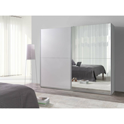 Garderobna omara Murrieta 175 Bela, 206x244x64cm, Vrata omare: Drsna