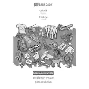 catala - Türkçe, diccionari visual, BW