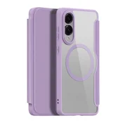 Dux Ducis Ovitek za Samsung Galaxy S25 Edge, Skin X Pro, MagSafe, vijoličen