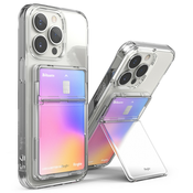2v1 žep za kartice in stojalo Ringke Stand Slot Card Holder - clear mist