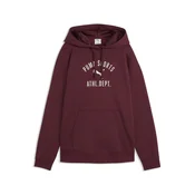 PUMA Varsity Hoodie Kids, Clothing, Ruby Shimmer, 2-3Y