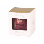 eoshop Sveča v kozarcu BERRY LJUBEZEN dišeče 250g