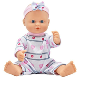 Dolls World Kopalna punčka Klara 25 cm z odstranljivimi oblačili in naglavnim trakom