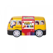 Flomasteri Faber-Castell u metalnoj kutiji - autobus
