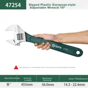 Sata Podesivi kljuc 47254, 18