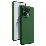 AVIZAR Silikonsko Ohišje Soft-Touch za Realme 16 Pro Serije Fast Cover, Temno zelena, (5000274725)