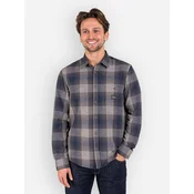 REELL Alvar Check Shirt grey