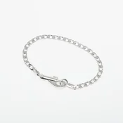 Zapestnica Miansai 4mm Snap Chain Bracelet Sterling Silver L