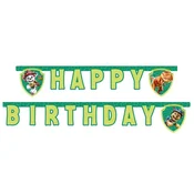 Procos Banner Happy Birthday - Paw Patrol Dino