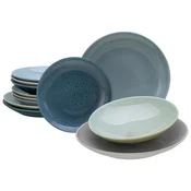 Creatable Jedilni Servis Reactive Aqua, 12-Delni