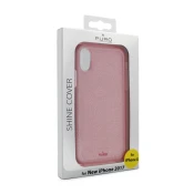 Maska Puro Shine za iPhone X roze