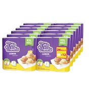 Violeta papirnate brisače, limona, 2-slojni, 12/2