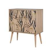 Hanah Home HANAH HOME City Trio Daisy komoda, predalnik, (20868093)