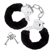 Metalne Lisice Sa Krznom Toyz Black