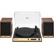 Crosley C72 Walnut Gramofon komplet