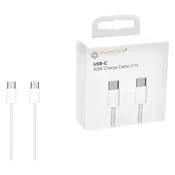 Polnilni in podatkovni kabel, združljiv z iPhone 16/16 Pro/16 Pro Max 60W 1m USB CC tkan