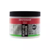 Mat gel medium 020 Amsterdam Heavy - 500 ml  (pribor za)