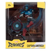 Marvel Rivals Captain America 1:10 Figura (20cm)