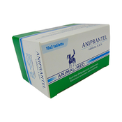 Aniprantel tablete z okusom za pse proti parazitom 10 x 2 tableti