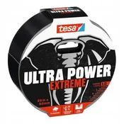 shumee Tesa Ultra Power Strong lepilni trak za popravila 25 m x 50 mm, črne barve
