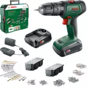 Bosch Aku bušilica odvrtac Universal Impact 18, 2x 1.5Ah, Set pribora, 06039D4103