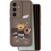 Ovitek Ultra Trendy 3D Samsung Galaxy S25 FE - kavna barva